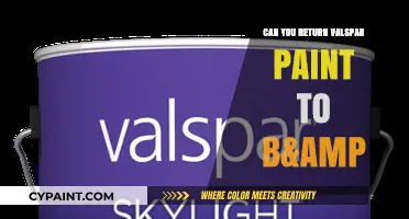 Returning Valspar Paint to B&Q: A Comprehensive Guide