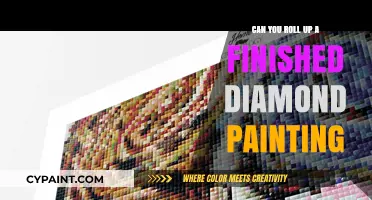Unveiling the Art of Rolling Up Your Completed Diamond Painting Masterpiece