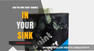 Safely Disposing of Paint Thinner: Sink or No Sink?