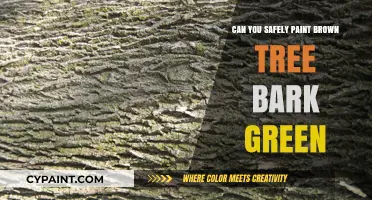 Reviving Nature's Palette: The Art and Science of Painting Tree Bark Green