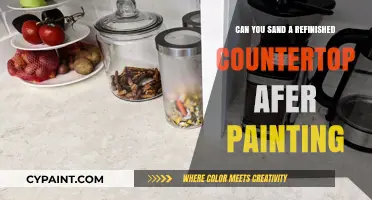 Revamping Your Kitchen: Sanding and Refinishing Painted Countertops