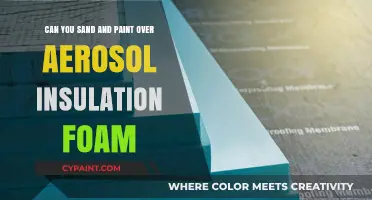 Spray, Sand, and Paint: Transforming Foam Insulation