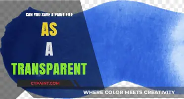 How to Save Paint Files with Transparency