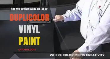 Scotch Guard Over Duplicolor Vinyl Paint: Compatibility and Application Tips
