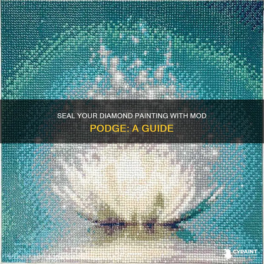 Seal Your Diamond Painting With Mod Podge A Guide CyPaint