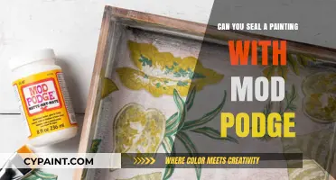 Sealing the Deal: Using Mod Podge to Protect Your Paintings