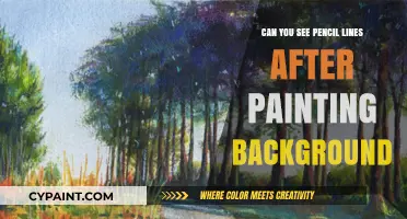 Unveiling the Truth: Do Pencil Lines Remain Visible After Painting?
