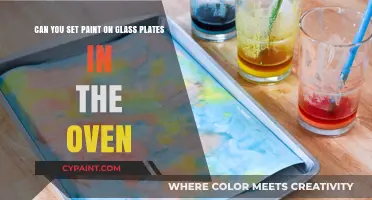 Baking Paint on Glass Plates: A Safe Oven-Setting Guide