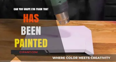 How to Shape Painted EVA Foam