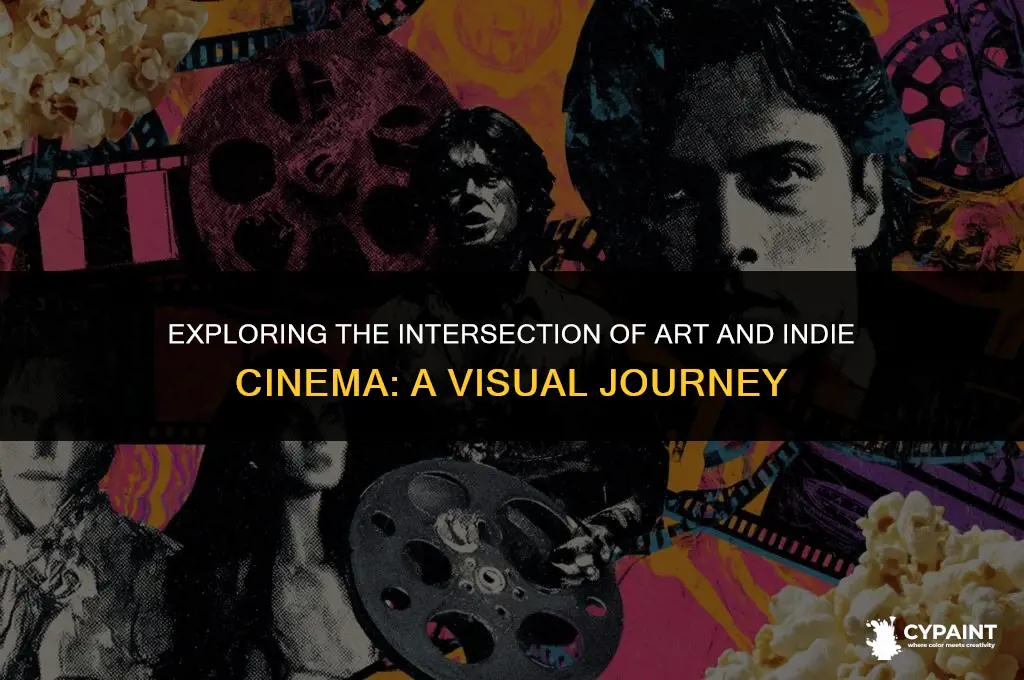 can you show art paintings in indie films