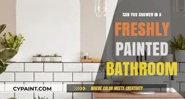 Freshly Painted Bathroom: When Can You Shower Again?