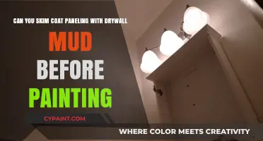 Skim Coating Paneling: Prep with Drywall Mud for Smooth Painting