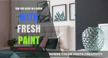 Fresh Paint: Is It Safe to Sleep in the Room?
