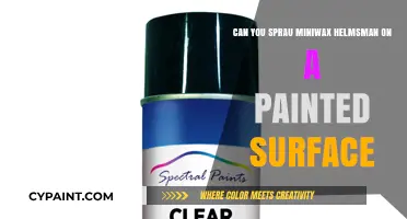 Spraying Minwax Helmsman: Painted Surfaces?
