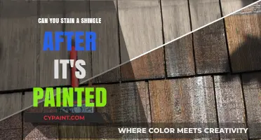Staining Shingles: Before or After Painting?