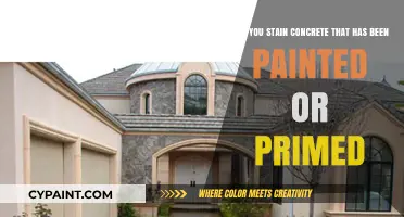 Staining Painted or Primed Concrete: What You Need to Know