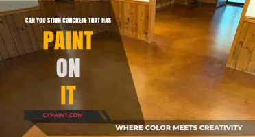 Staining Painted Concrete: Is It Possible?