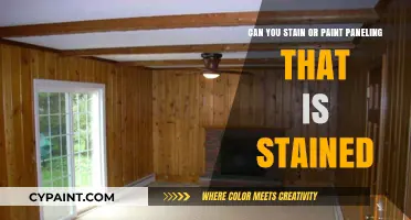 Staining or Painting Stained Paneling: Is It Possible?