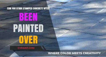 Staining Stamped Concrete: Painting vs. Staining