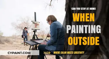 Exploring the Possibilities: Can You Stay at Home When Painting Outside?