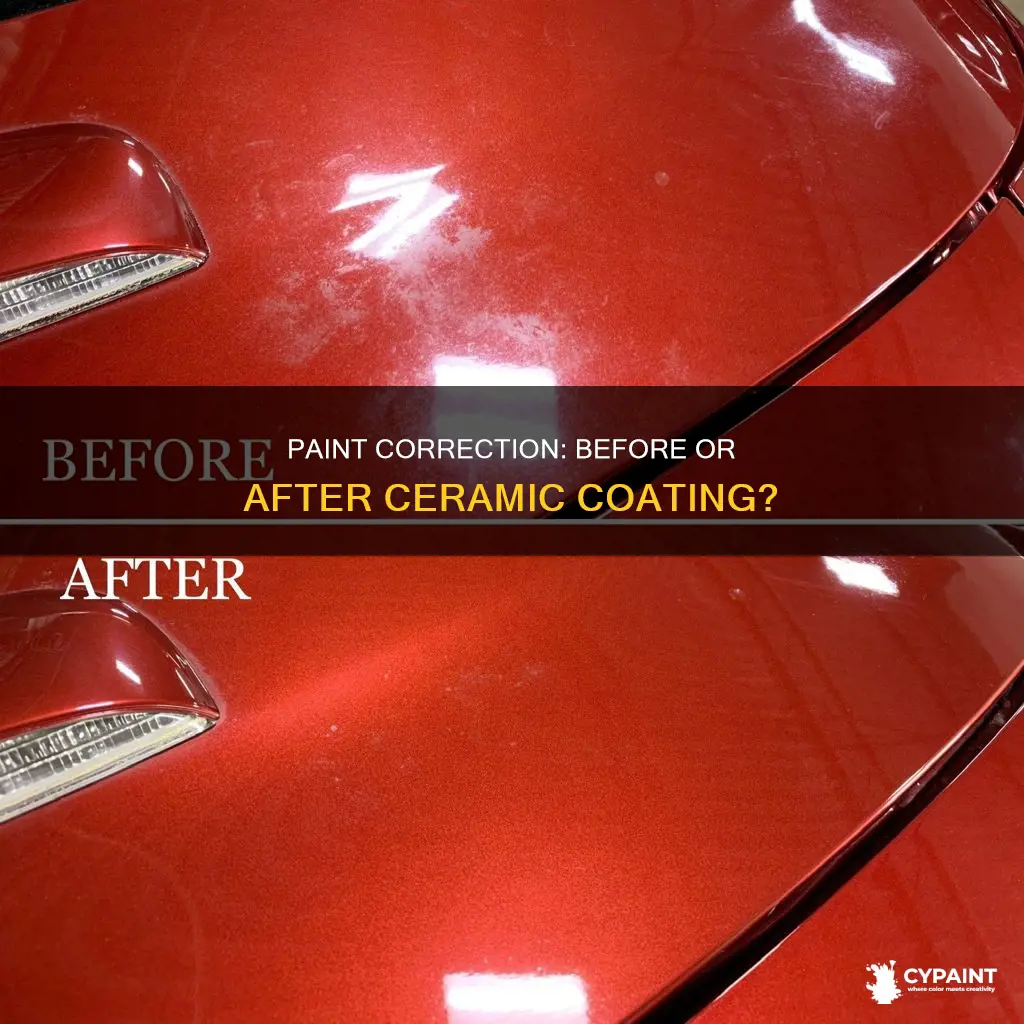 can you still do paint correction after ceramic coating