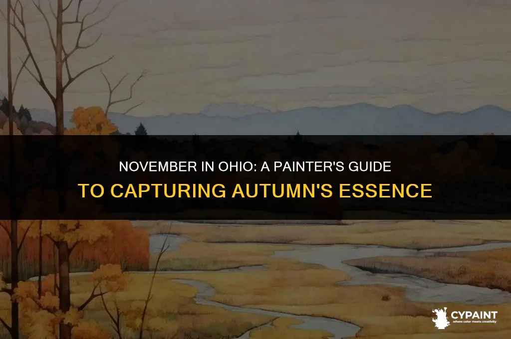 can you still paint in nov in ohio