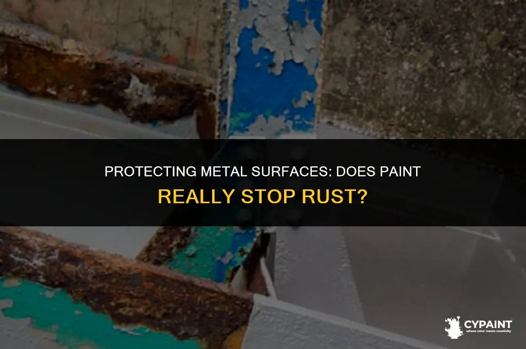 can you stop rust by painting over it