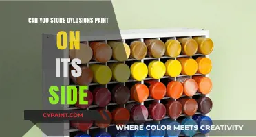 Exploring the Effects of Side Storage on Dylusions Paint Quality
