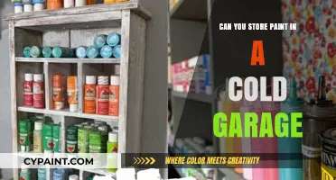 Chilly Storage: Tips for Keeping Paint Fresh in a Cold Garage