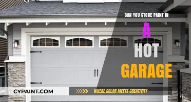 Hot Garage, Cool Paint: Tips for Proper Paint Storage