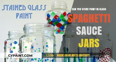 Storing Paint: Glass Jars, a Smart Storage Solution?