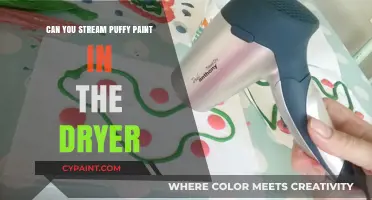Reviving Puffy Paint: Safe Dryer Streaming Techniques