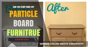 Reviving Particle Board Furniture: A Guide to Safe Paint Stripping