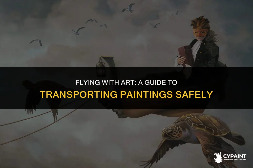 can you take a painting on a plane