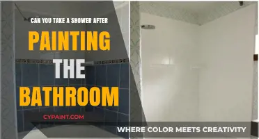 How to Shower After Painting Your Bathroom?
