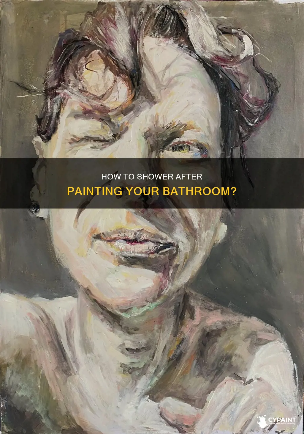can you take a shower after painting the bathroom