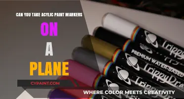 Traveling with Art Supplies: Acrylic Paint Markers on Planes