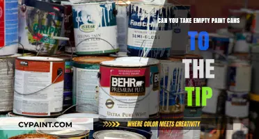 Empty Paint Cans: To Tip or Not to Tip?