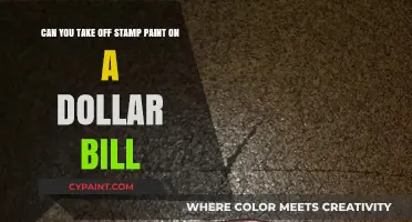 Removing Stamp Paint from Dollar Bills: Tips and Techniques to Try