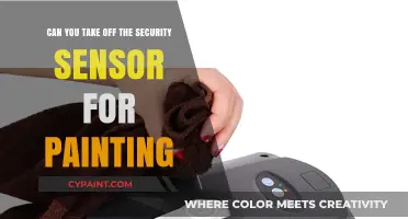 How to Paint Without Setting Off Security Sensors