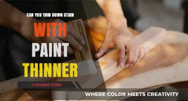 Effective Tips: Thinning Down Stain with Paint Thinner
