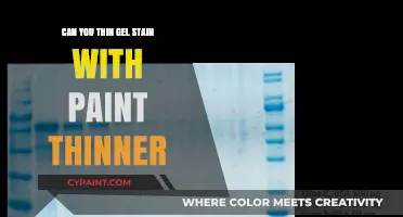 Exploring Gel Stain Dilution: Paint Thinner's Role Revealed