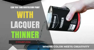 Thinning Rust-Oleum Paint: Lacquer Thinner Compatibility Guide