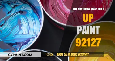 Proper Disposal of Dried Paint: A Comprehensive Guide
