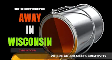 Wisconsin Waste Disposal: The Proper Way to Toss Dried Paint