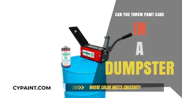The Dos and Don'ts of Disposing Paint Cans: A Comprehensive Guide