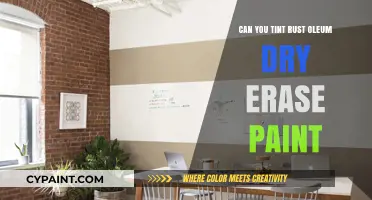 Customizing Dry Erase Surfaces: Tinting Rust-Oleum Paint for Unique Designs