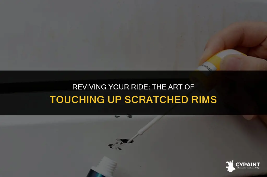 can you touch u paint a scratched rim