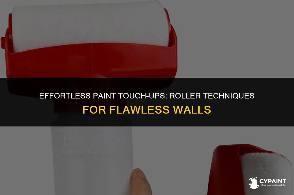 can you touch up paint with a roller