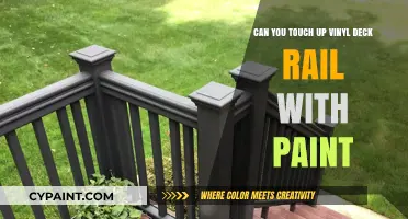 How to Touch Up Vinyl Deck Rails with Paint